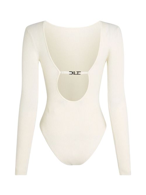 Body donna bianco in viscosa Karl Lagerfeld jeans | A1W18024461